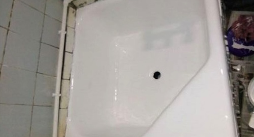 Ремонт поддона душевой кабины | Сретенский бульвар