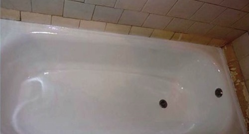 Реставрация ванны жидким акрилом | Сретенский бульвар